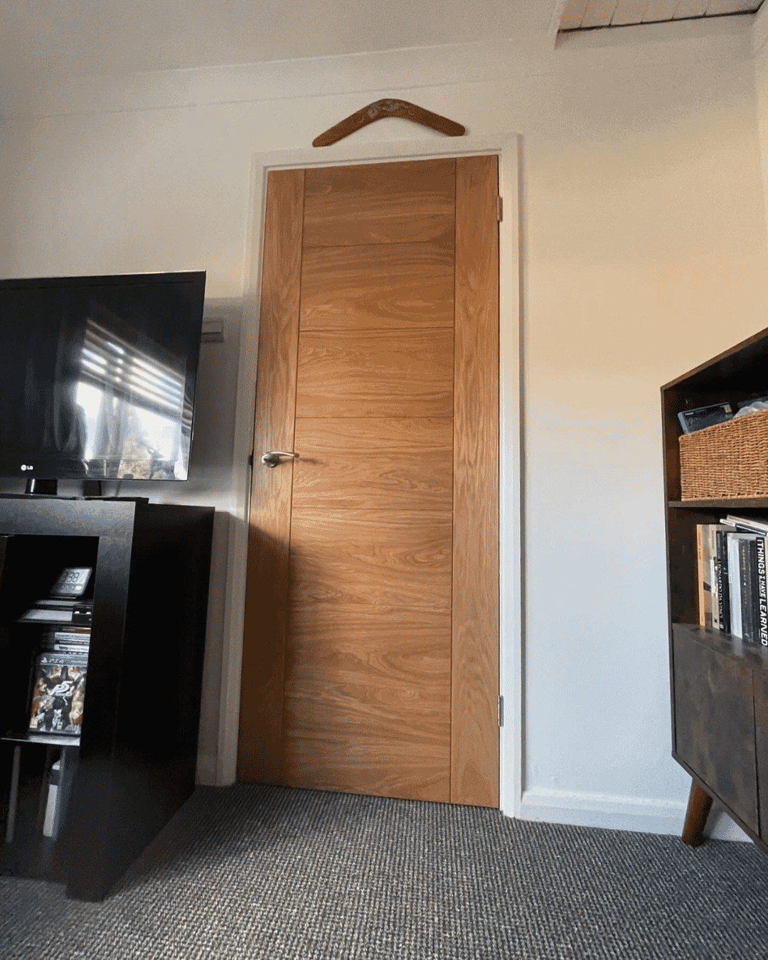 2032 x 813 x 35mm (32") Modern 7 Panel Oak - Prefinished Internal Doors